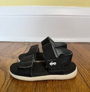 See Kai Run Black Strap Sandals Size 7 Toddler